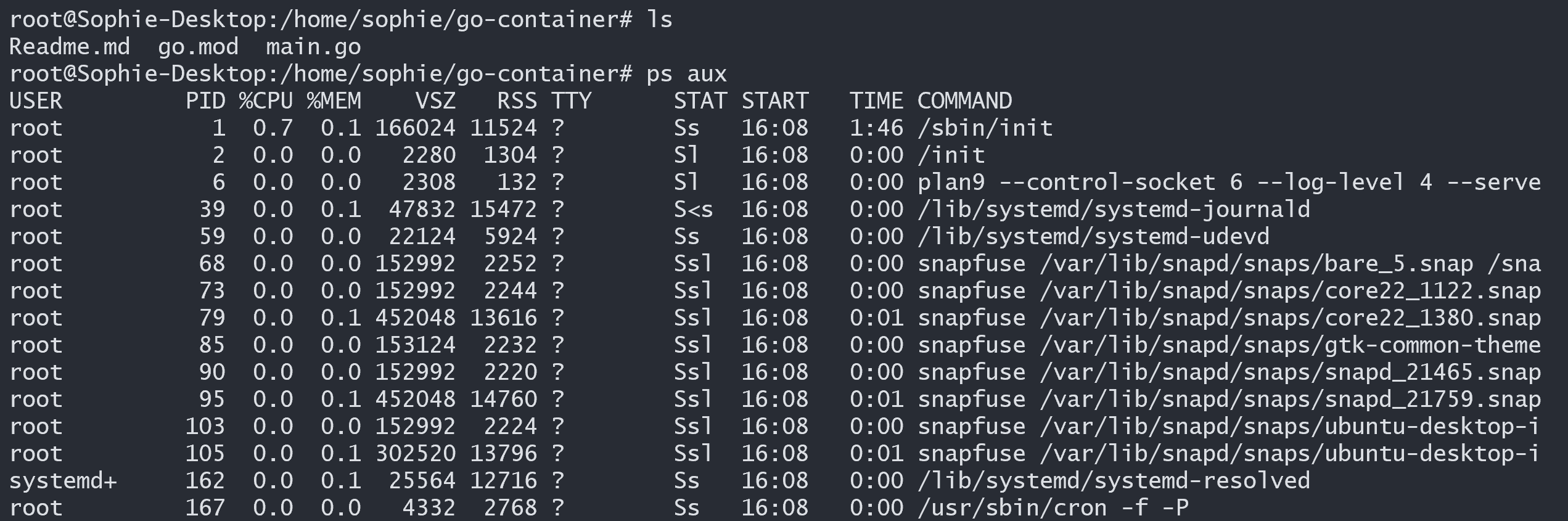 hostname